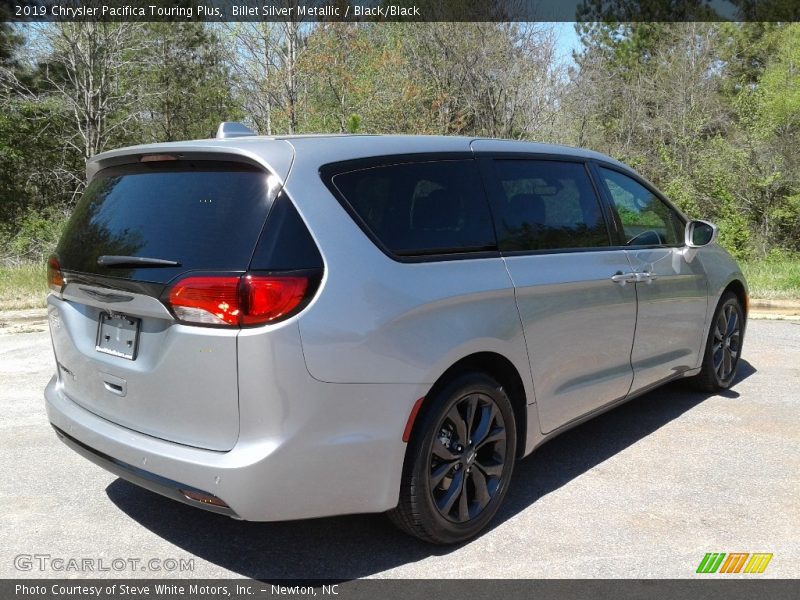 Billet Silver Metallic / Black/Black 2019 Chrysler Pacifica Touring Plus