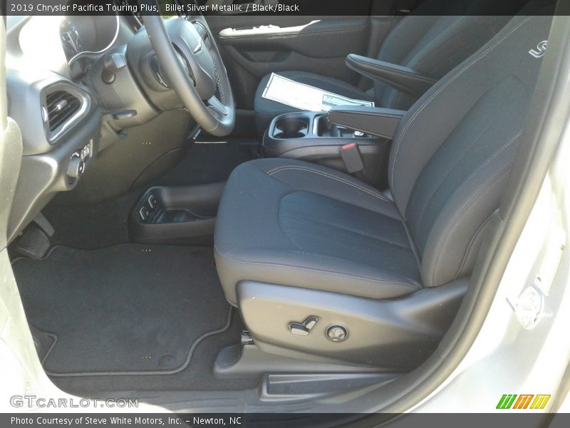 Billet Silver Metallic / Black/Black 2019 Chrysler Pacifica Touring Plus