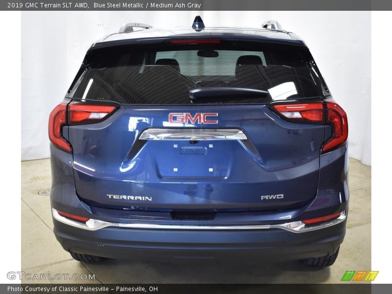 Blue Steel Metallic / Medium Ash Gray 2019 GMC Terrain SLT AWD