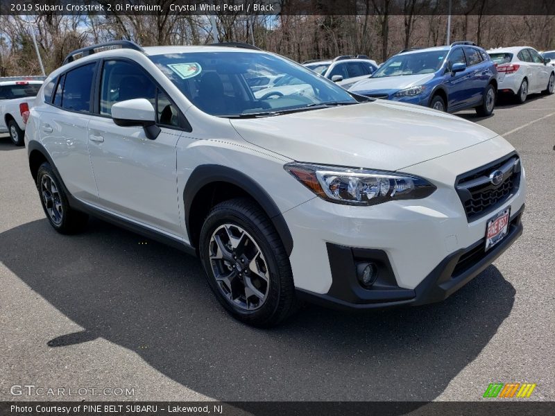 Crystal White Pearl / Black 2019 Subaru Crosstrek 2.0i Premium