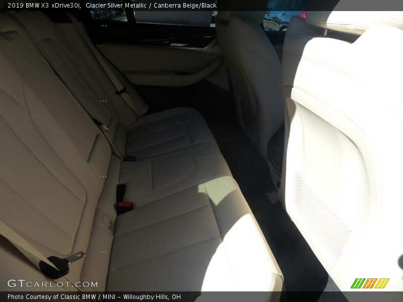 Glacier Silver Metallic / Canberra Beige/Black 2019 BMW X3 xDrive30i
