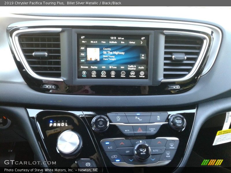 Billet Silver Metallic / Black/Black 2019 Chrysler Pacifica Touring Plus