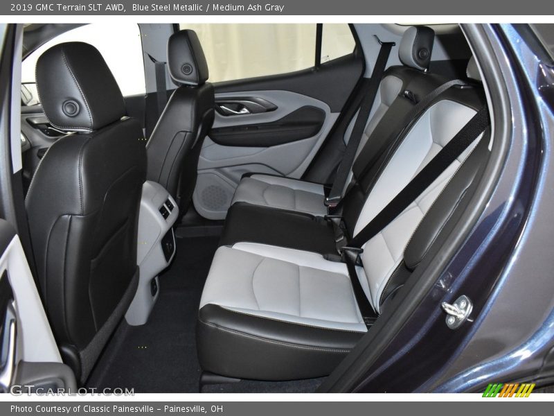 Blue Steel Metallic / Medium Ash Gray 2019 GMC Terrain SLT AWD