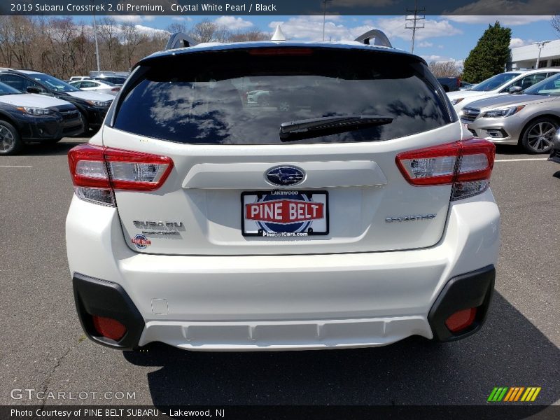 Crystal White Pearl / Black 2019 Subaru Crosstrek 2.0i Premium