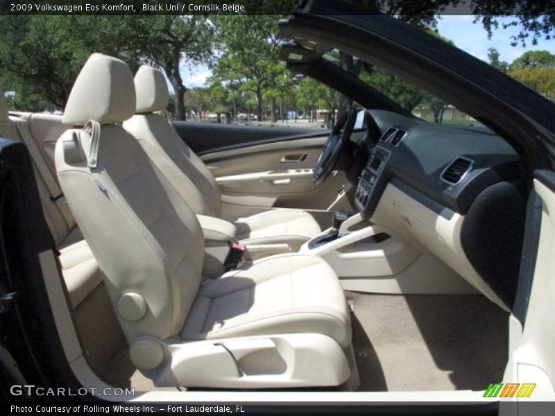 Black Uni / Cornsilk Beige 2009 Volkswagen Eos Komfort