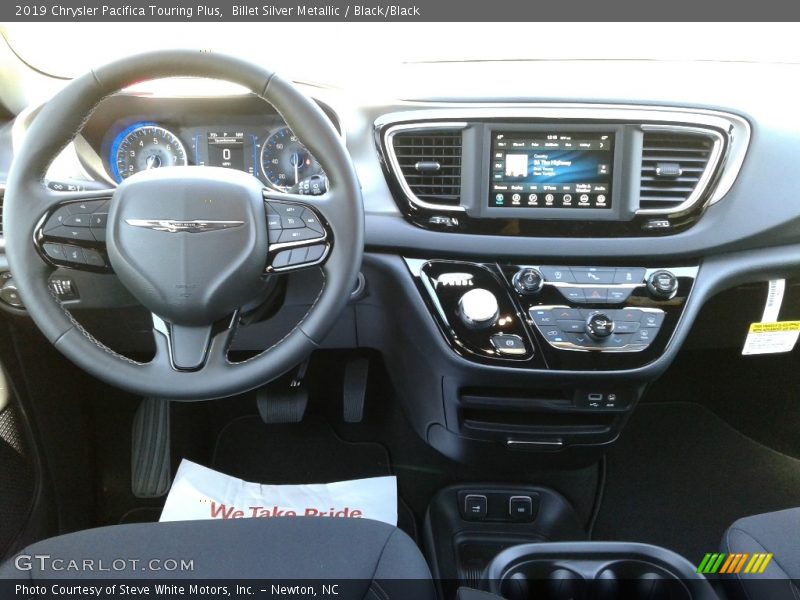 Billet Silver Metallic / Black/Black 2019 Chrysler Pacifica Touring Plus