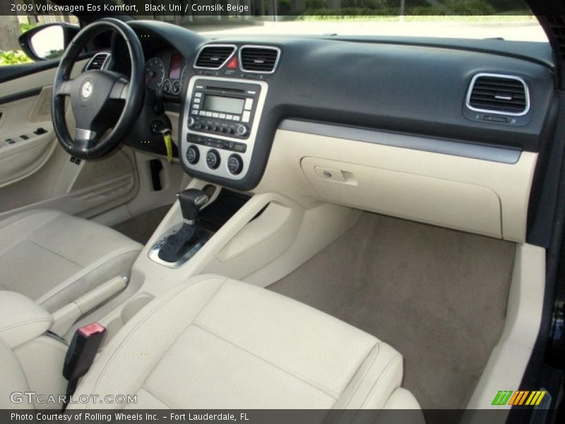Black Uni / Cornsilk Beige 2009 Volkswagen Eos Komfort