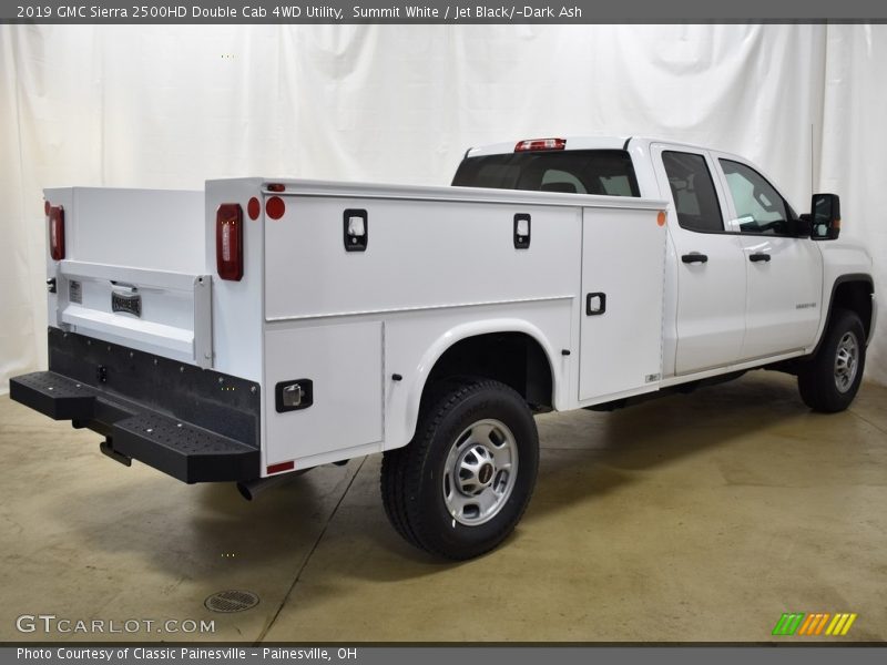 Summit White / Jet Black/­Dark Ash 2019 GMC Sierra 2500HD Double Cab 4WD Utility