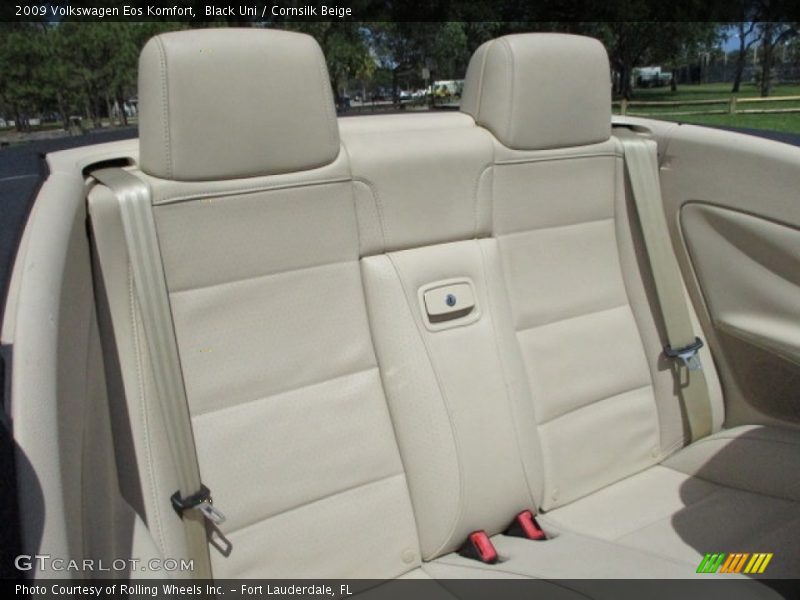 Black Uni / Cornsilk Beige 2009 Volkswagen Eos Komfort