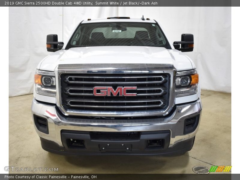 Summit White / Jet Black/­Dark Ash 2019 GMC Sierra 2500HD Double Cab 4WD Utility