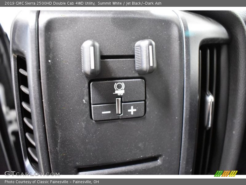 Summit White / Jet Black/­Dark Ash 2019 GMC Sierra 2500HD Double Cab 4WD Utility