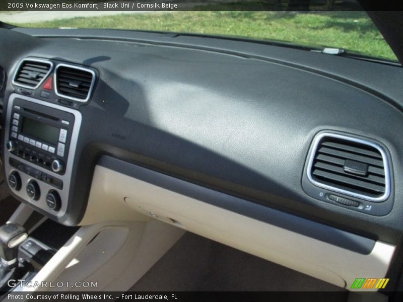 Black Uni / Cornsilk Beige 2009 Volkswagen Eos Komfort