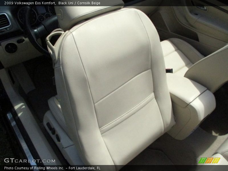 Black Uni / Cornsilk Beige 2009 Volkswagen Eos Komfort
