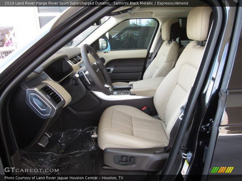 Santorini Black Metallic / Espresso/Almond 2019 Land Rover Range Rover Sport Supercharged Dynamic