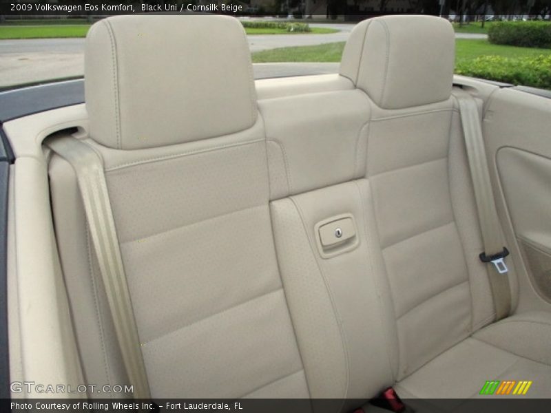 Black Uni / Cornsilk Beige 2009 Volkswagen Eos Komfort