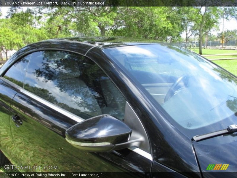 Black Uni / Cornsilk Beige 2009 Volkswagen Eos Komfort