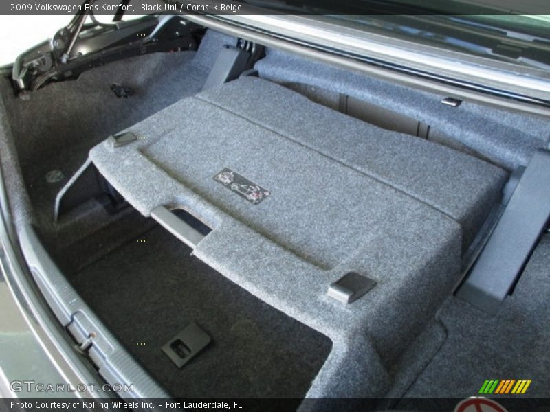 Black Uni / Cornsilk Beige 2009 Volkswagen Eos Komfort