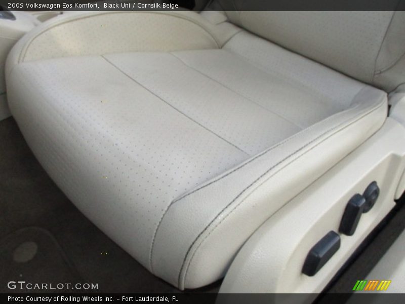 Black Uni / Cornsilk Beige 2009 Volkswagen Eos Komfort