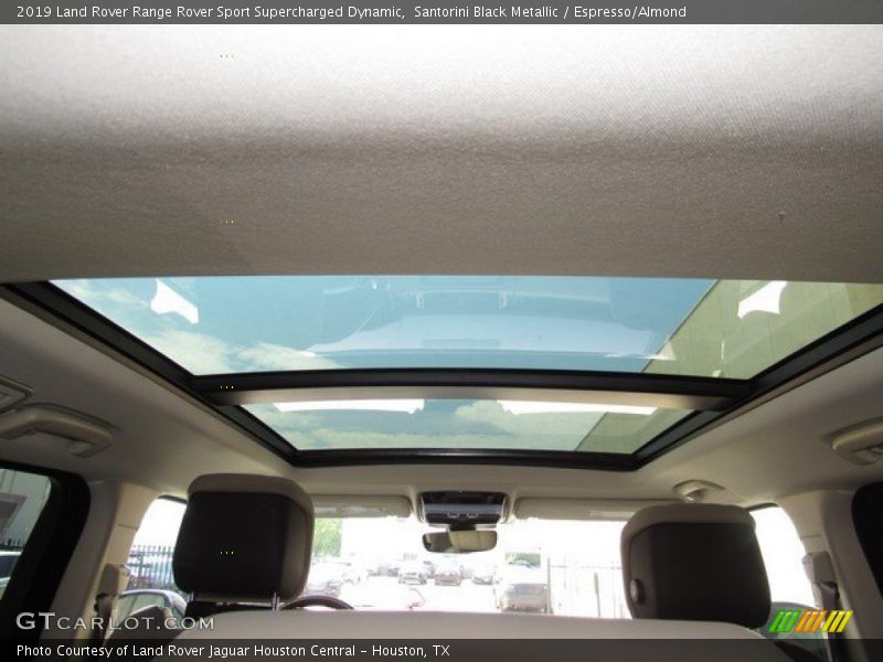 Santorini Black Metallic / Espresso/Almond 2019 Land Rover Range Rover Sport Supercharged Dynamic