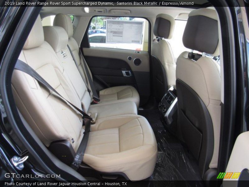 Santorini Black Metallic / Espresso/Almond 2019 Land Rover Range Rover Sport Supercharged Dynamic