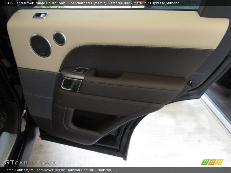 Santorini Black Metallic / Espresso/Almond 2019 Land Rover Range Rover Sport Supercharged Dynamic