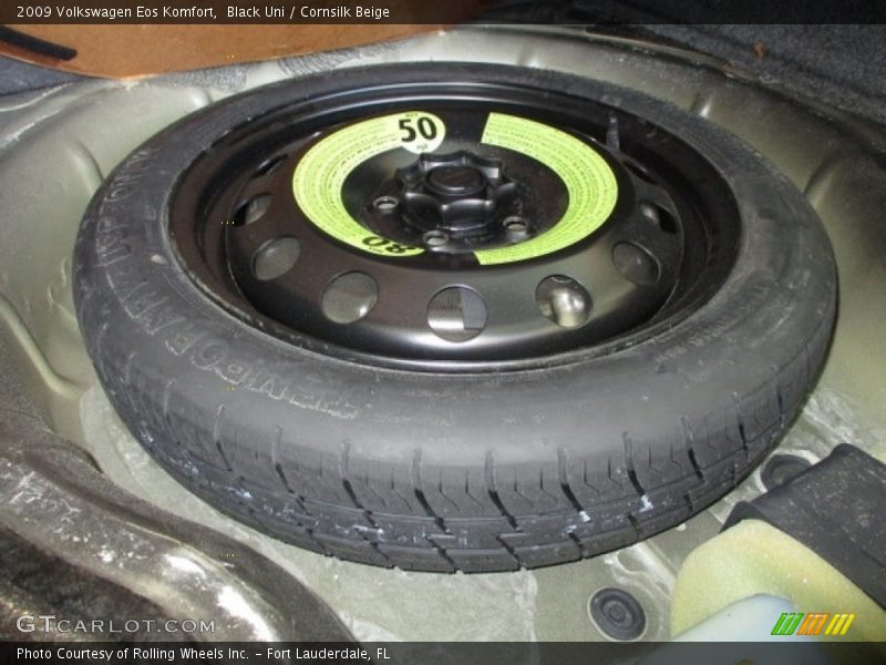 Black Uni / Cornsilk Beige 2009 Volkswagen Eos Komfort