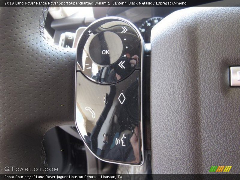 Santorini Black Metallic / Espresso/Almond 2019 Land Rover Range Rover Sport Supercharged Dynamic