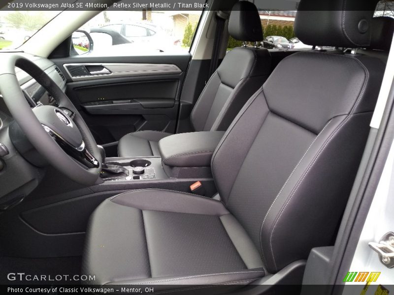 Front Seat of 2019 Atlas SE 4Motion