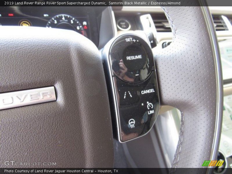 Santorini Black Metallic / Espresso/Almond 2019 Land Rover Range Rover Sport Supercharged Dynamic