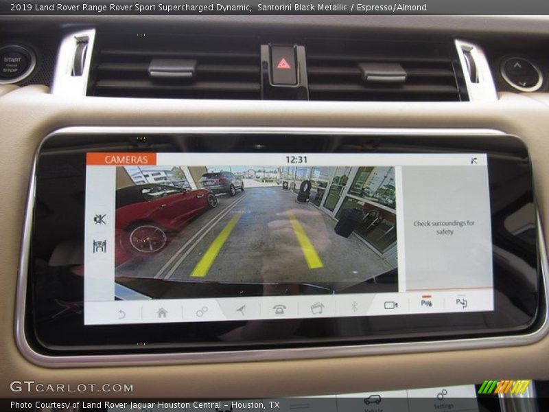 Santorini Black Metallic / Espresso/Almond 2019 Land Rover Range Rover Sport Supercharged Dynamic