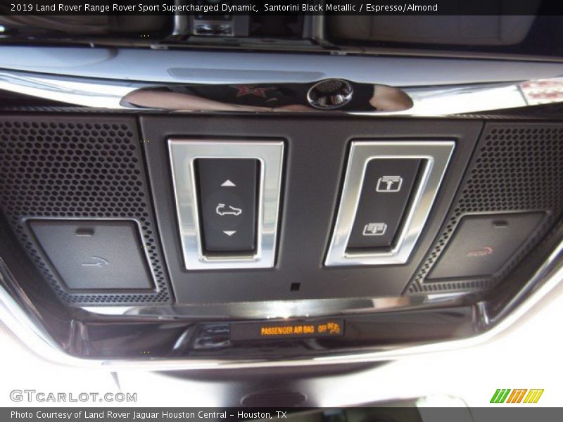 Santorini Black Metallic / Espresso/Almond 2019 Land Rover Range Rover Sport Supercharged Dynamic