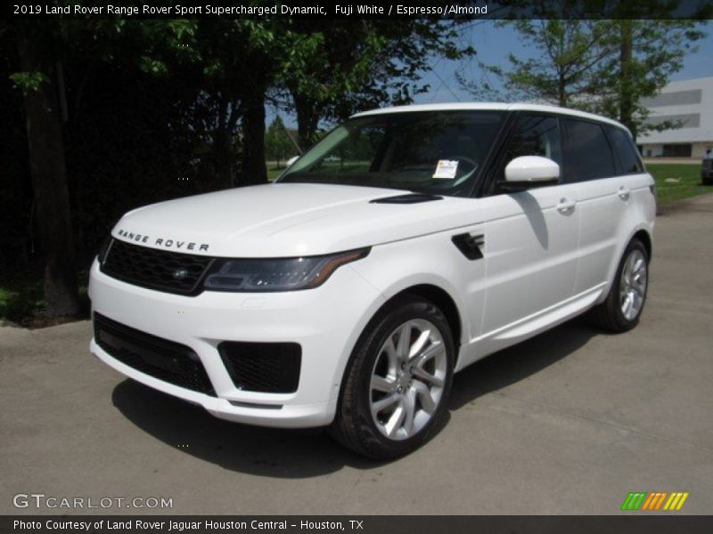 Fuji White / Espresso/Almond 2019 Land Rover Range Rover Sport Supercharged Dynamic