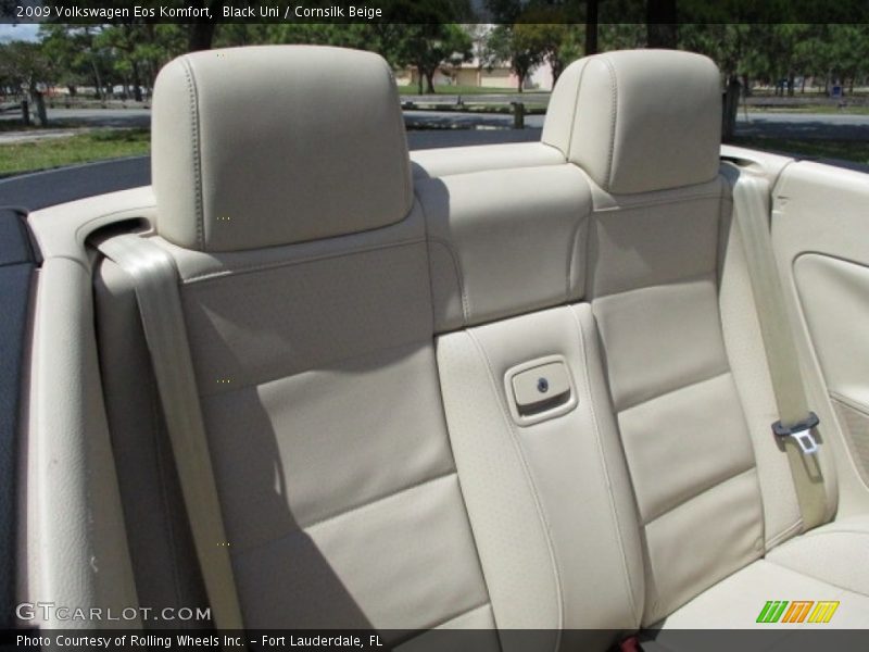 Black Uni / Cornsilk Beige 2009 Volkswagen Eos Komfort