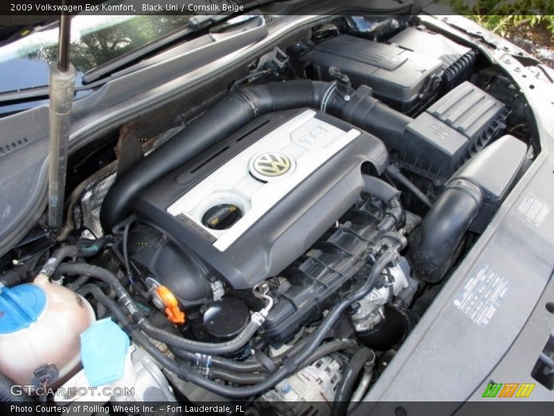 Black Uni / Cornsilk Beige 2009 Volkswagen Eos Komfort