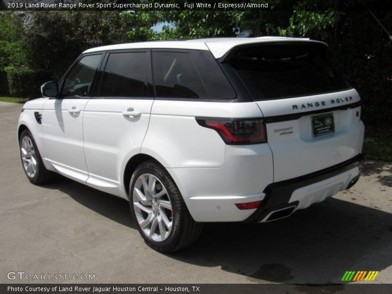 Fuji White / Espresso/Almond 2019 Land Rover Range Rover Sport Supercharged Dynamic