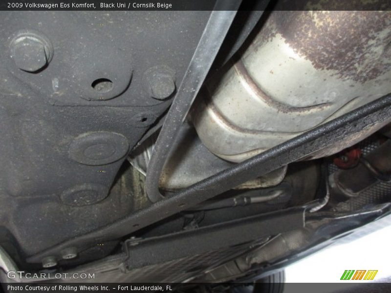 Black Uni / Cornsilk Beige 2009 Volkswagen Eos Komfort