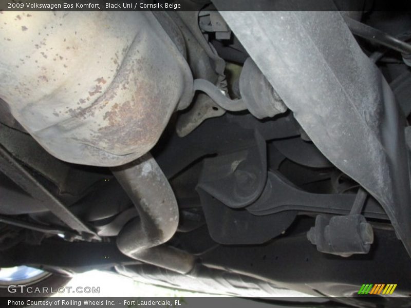 Black Uni / Cornsilk Beige 2009 Volkswagen Eos Komfort