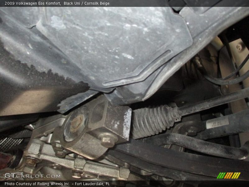 Black Uni / Cornsilk Beige 2009 Volkswagen Eos Komfort