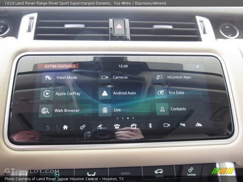 Fuji White / Espresso/Almond 2019 Land Rover Range Rover Sport Supercharged Dynamic
