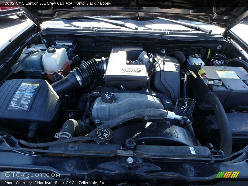 Onyx Black / Ebony 2009 GMC Canyon SLE Crew Cab 4x4