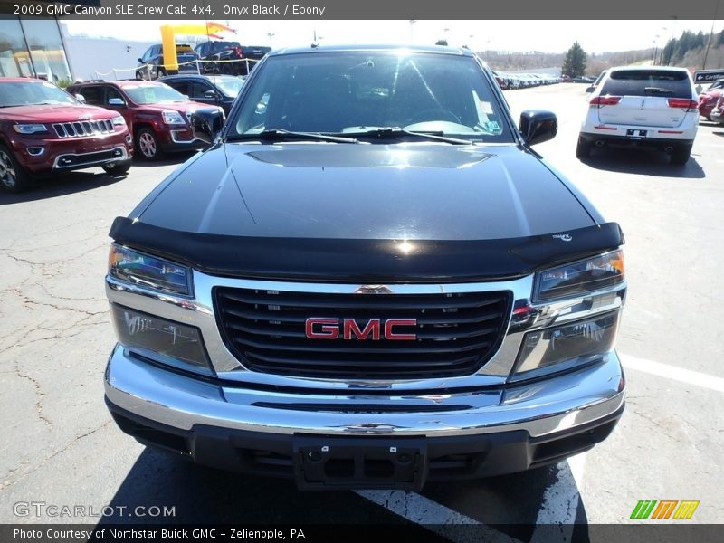 Onyx Black / Ebony 2009 GMC Canyon SLE Crew Cab 4x4