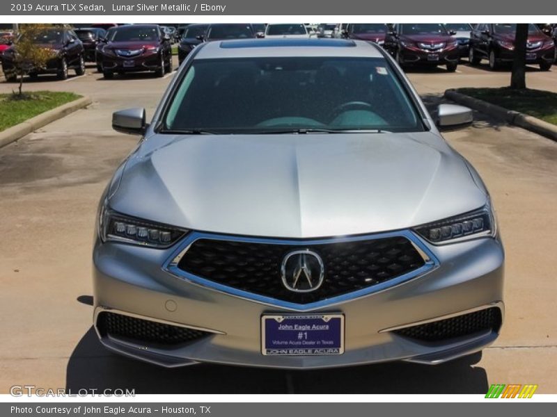 Lunar Silver Metallic / Ebony 2019 Acura TLX Sedan