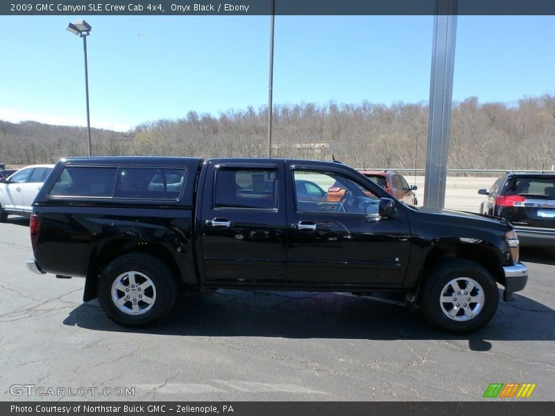 Onyx Black / Ebony 2009 GMC Canyon SLE Crew Cab 4x4