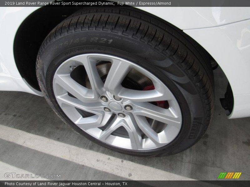 Fuji White / Espresso/Almond 2019 Land Rover Range Rover Sport Supercharged Dynamic