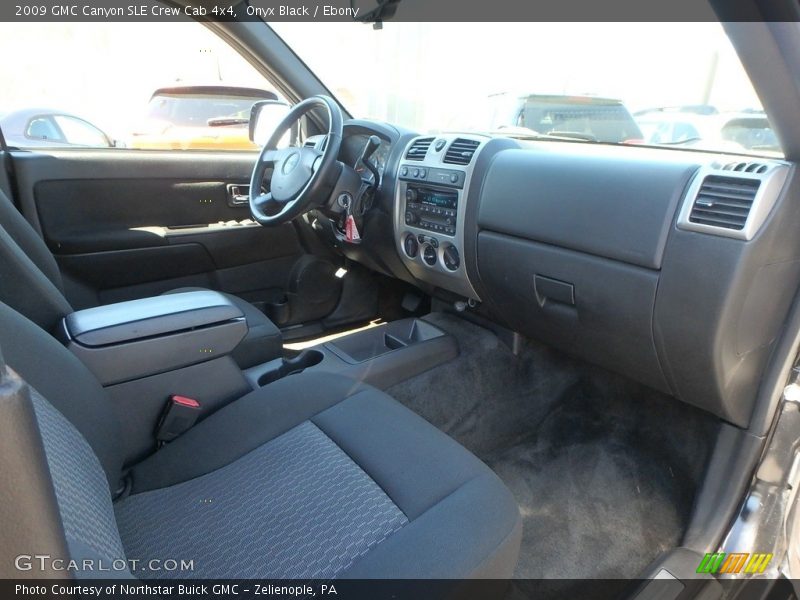 Onyx Black / Ebony 2009 GMC Canyon SLE Crew Cab 4x4