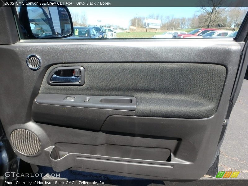 Onyx Black / Ebony 2009 GMC Canyon SLE Crew Cab 4x4