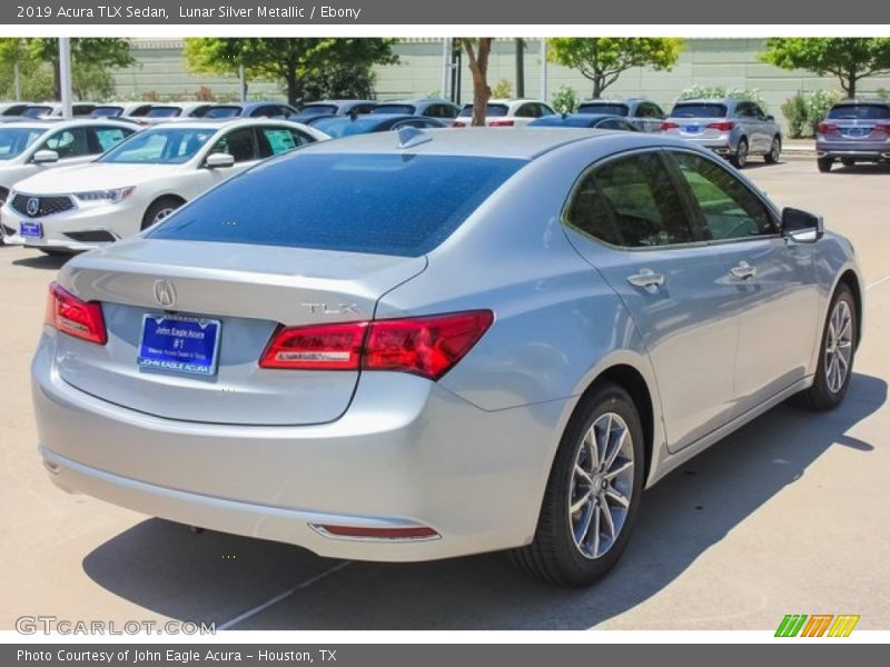 Lunar Silver Metallic / Ebony 2019 Acura TLX Sedan