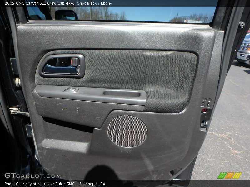 Onyx Black / Ebony 2009 GMC Canyon SLE Crew Cab 4x4