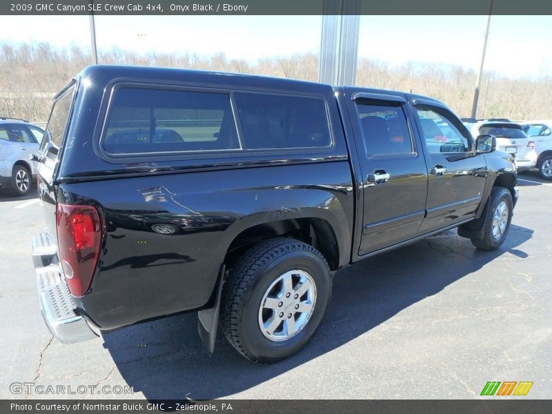 Onyx Black / Ebony 2009 GMC Canyon SLE Crew Cab 4x4
