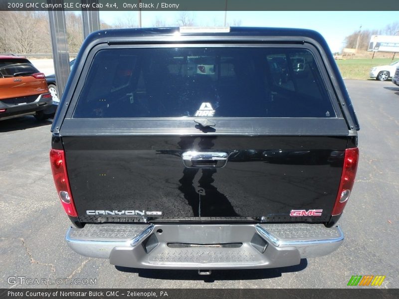 Onyx Black / Ebony 2009 GMC Canyon SLE Crew Cab 4x4